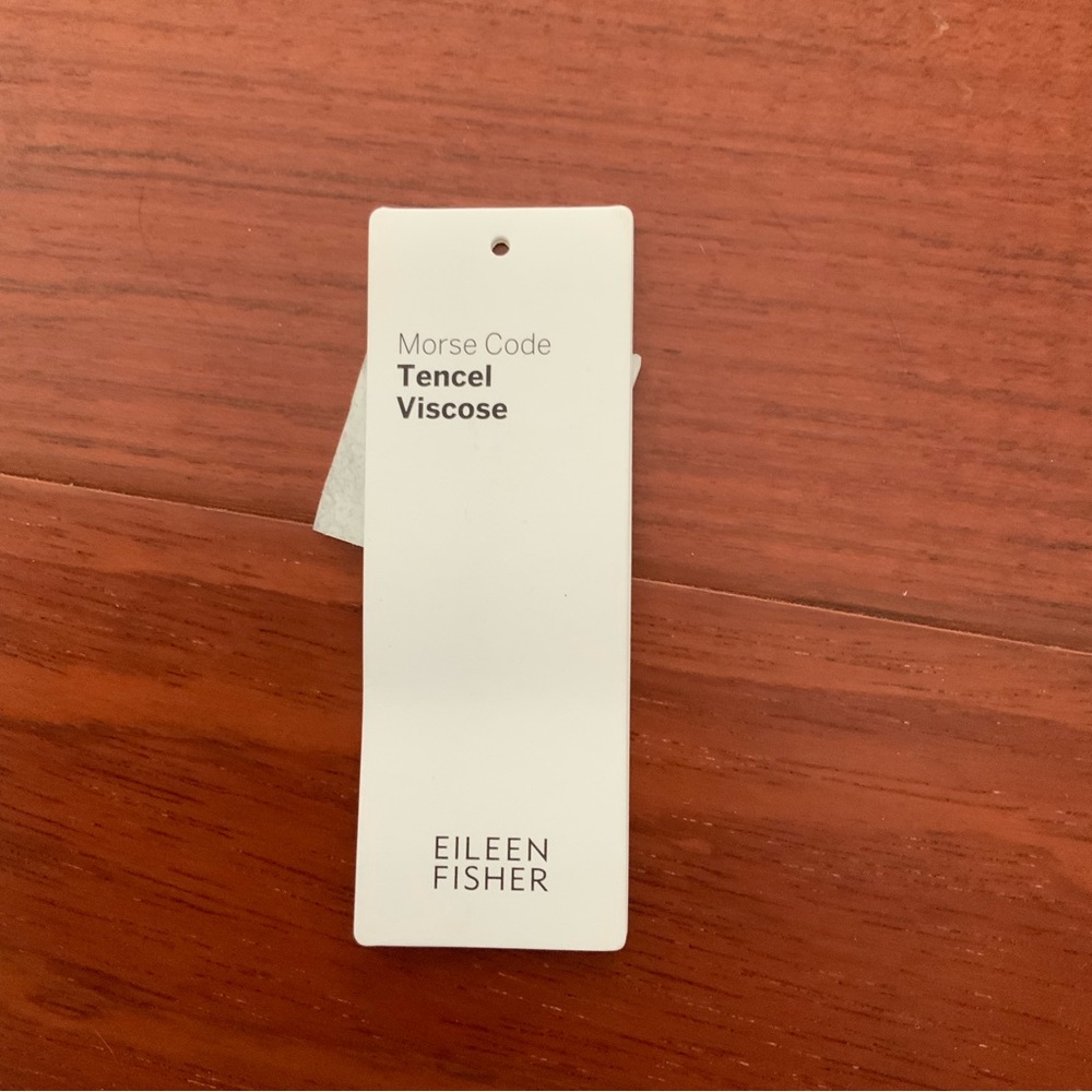 Eileen Fidher Morse Code Light Weight Duster Code - image 4